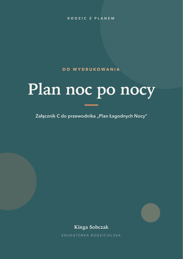 Okładka załącznika „Plan noc po nocy do wypełnienia”